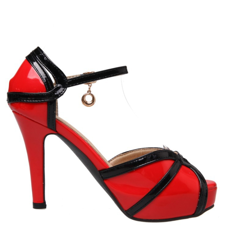 White suede super high heel sandal with buckle