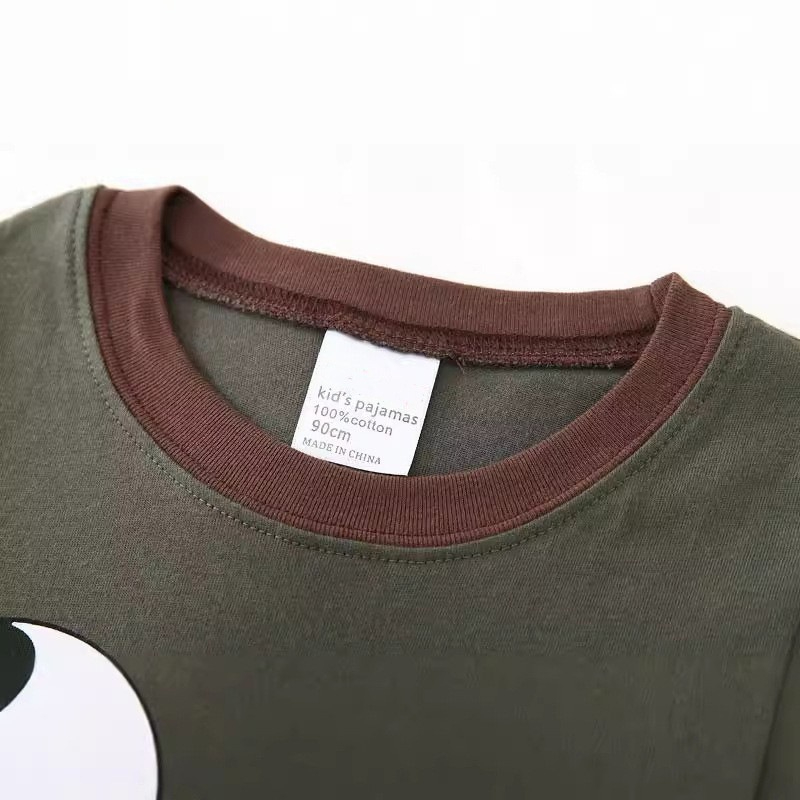Home Wear Boys Warm-Detailing Dinosaur Set — foto 5