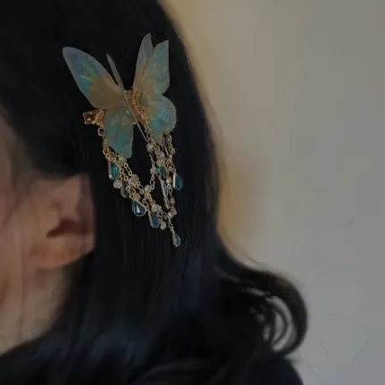 New Chinese Style Butterfly Hair Clip