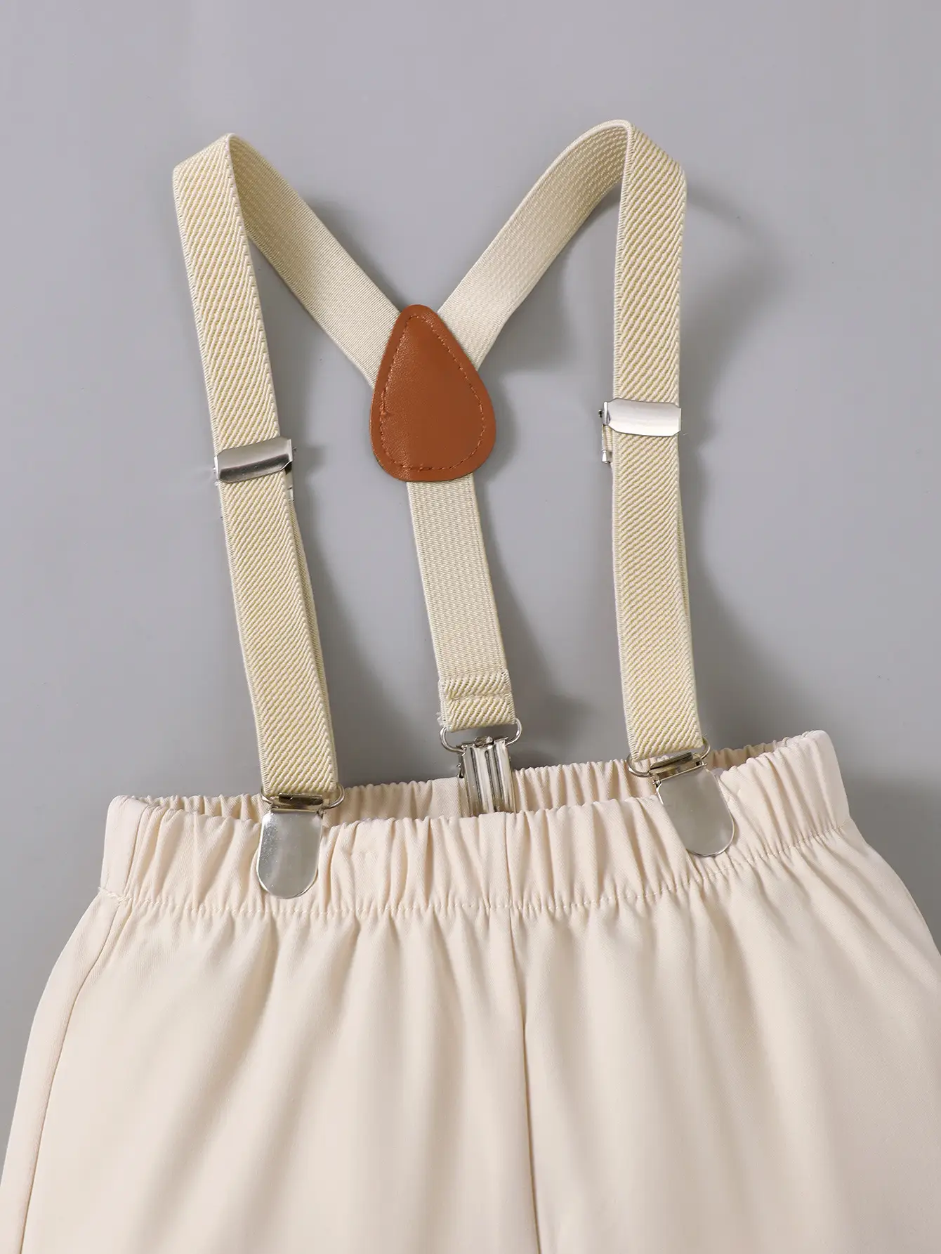 Two-piece Preppy-style Set For Little Gentlemen