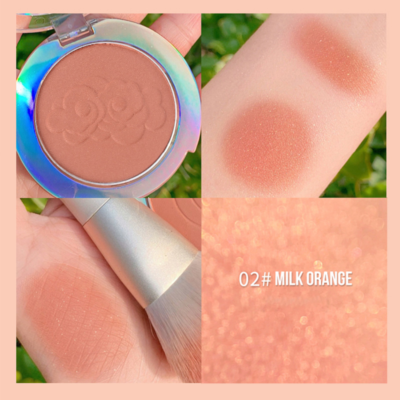 Fine-textured Single-color Blush For Women 4f59bc77 1a3d 451f 9bf7 2d38897ad0de