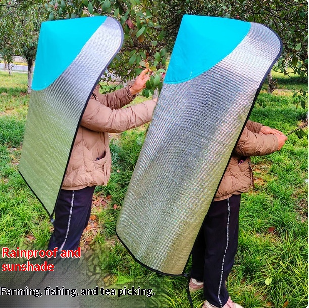 Sunshade Heat-insulating Sun-protection Hat Sun-blocking Conical Hat With Cape