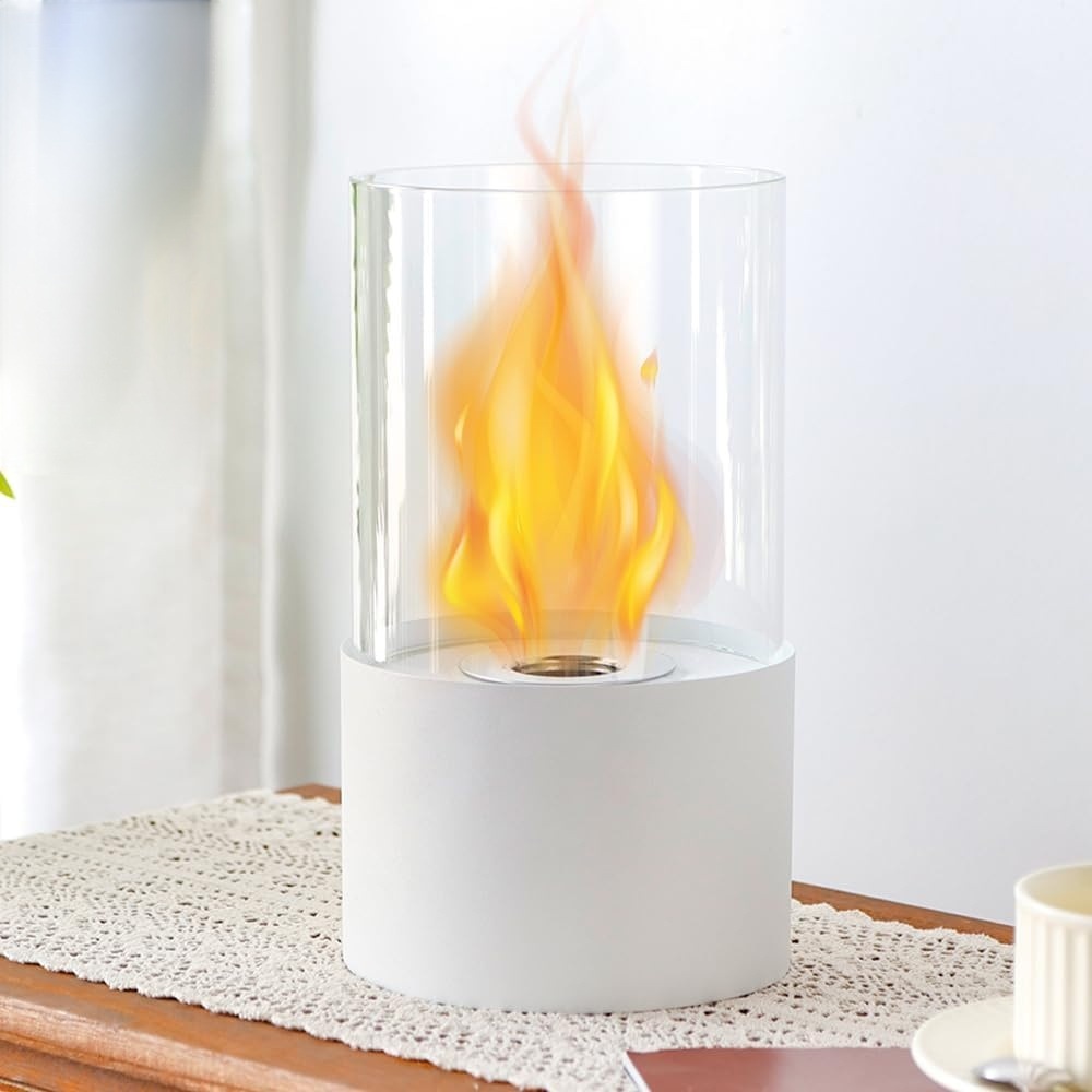 Flame-shaped Desktop Alcohol-fueled Villa Fireplace Ornament