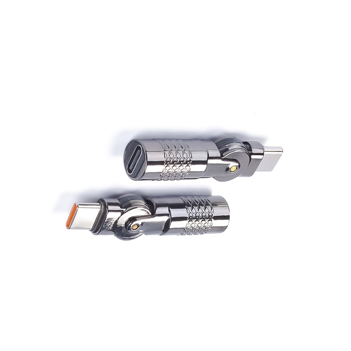 Bent-head Rotating Charging Zinc-alloy Adapter