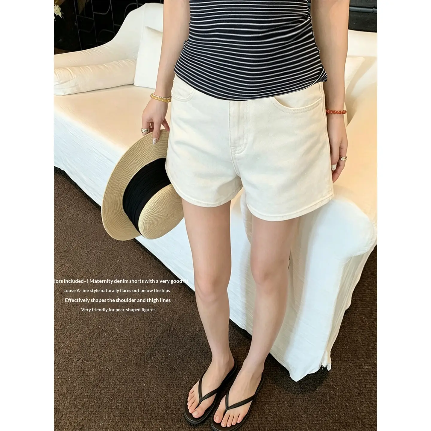 Summer Thin Casual Loose-fit Base Leggings