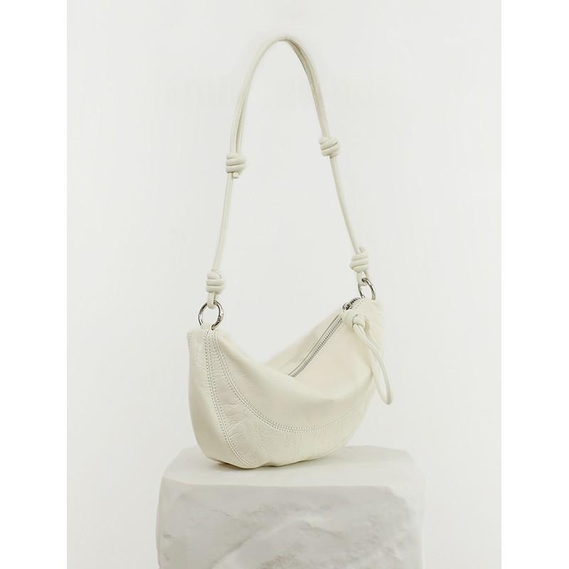 Genuine Leather One-Shoulder Handbag, picture 3 of 7