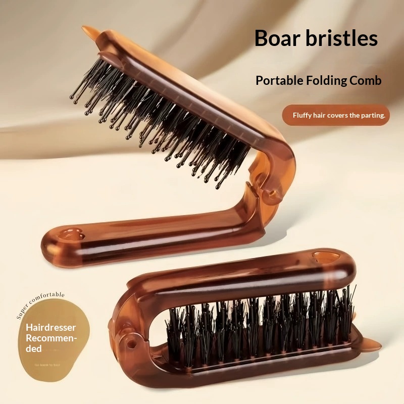 Foldable And Extendable Brush Volumizing Makeup Comb