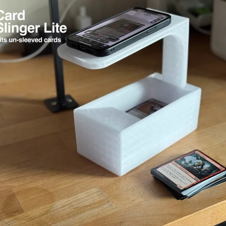 Manual Phone Holder Card Scanner