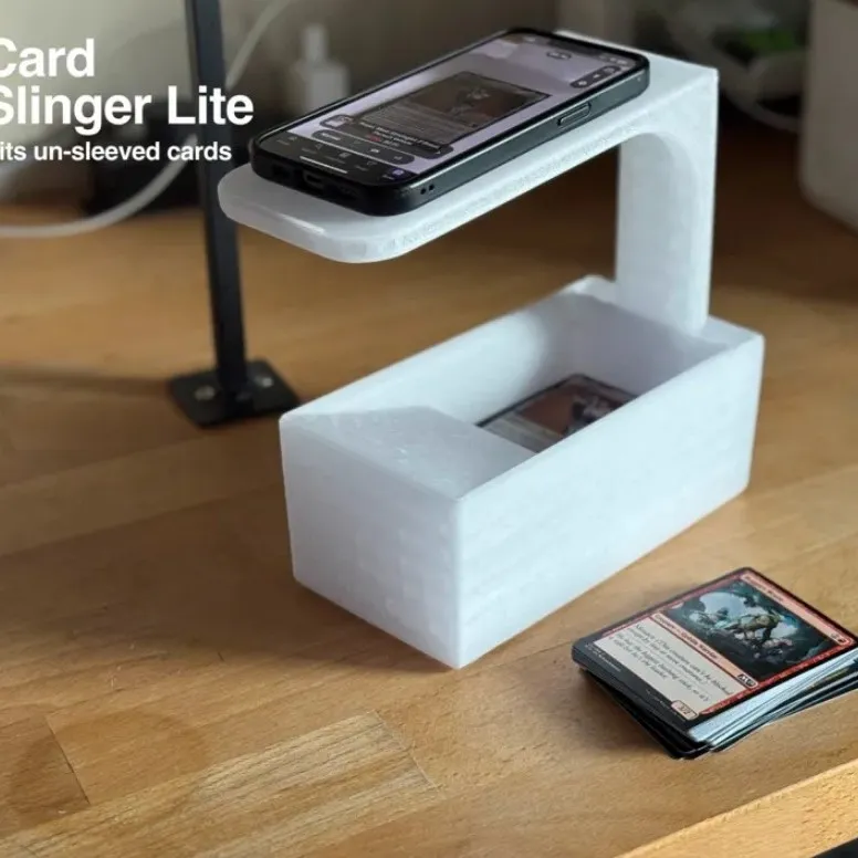 Manual Phone Holder Card Scanner