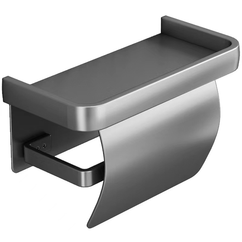 Punch-free Wall-mounted Toilet Paper Holder 8