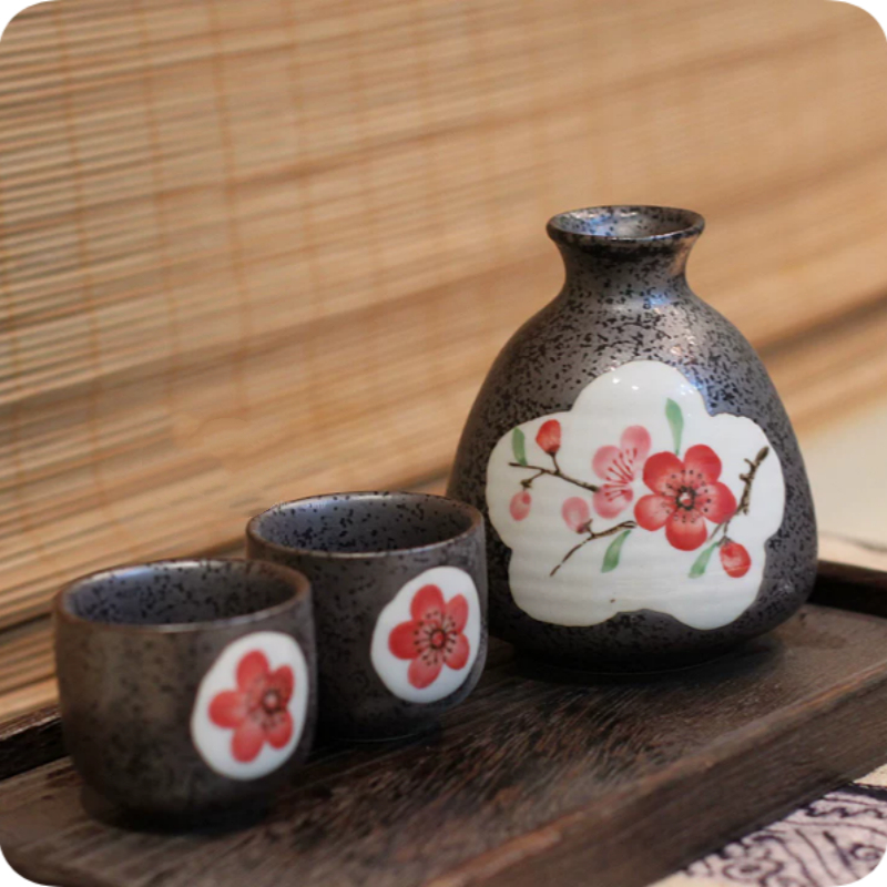 Japanese Sake Drinking Set High-temperature Ceramic Drinking Set