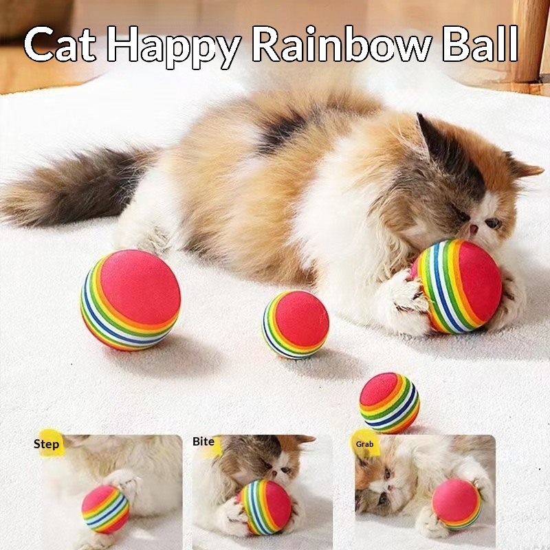 Balle d'auto-amusement pour les chats
