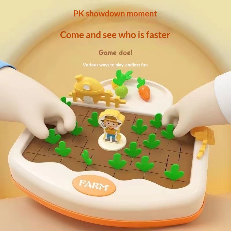 Farm Radish-Pulling Logic Puzzle Early Education Toy — foto 5