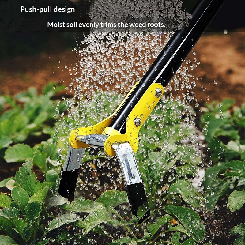 Weeding Ring Gardening Gardener Digging Trenches Loosening Soil Sowing Long Stalks