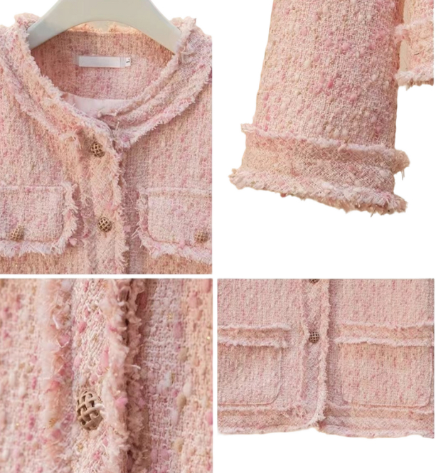French Style Tassel Short Coat
