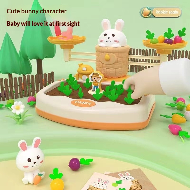 Farm Radish-Pulling Logic Puzzle Early Education Toy — foto 2