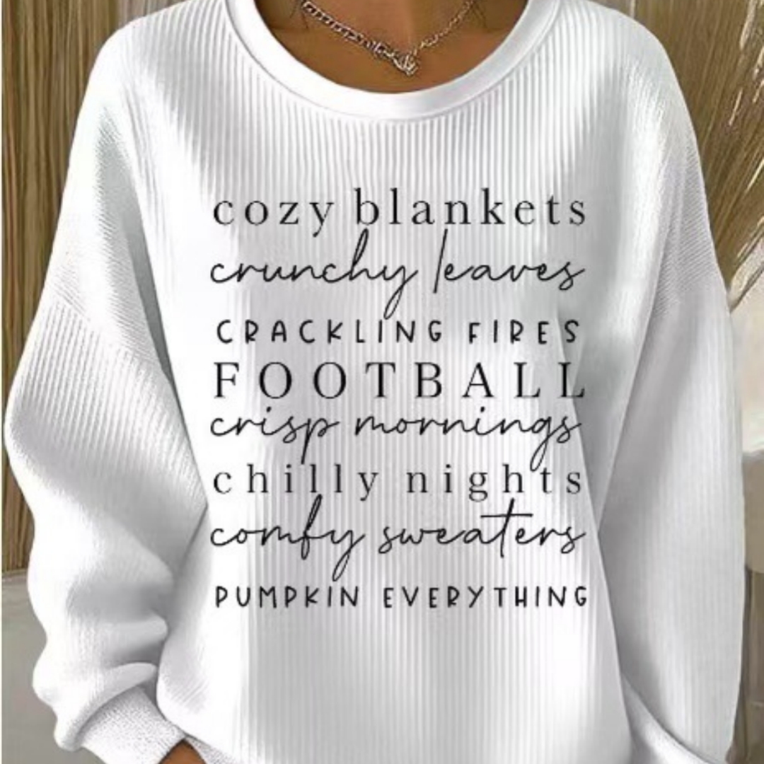 Women's Autumn Winter V-neck Sweater With Wool-like Texture