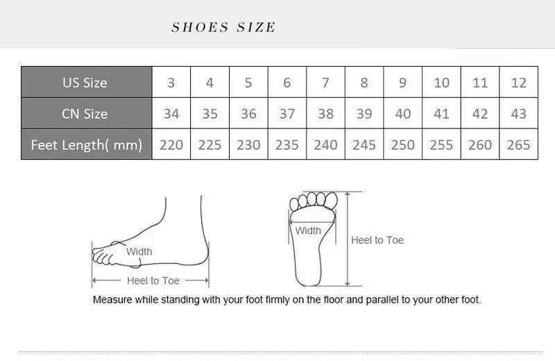 Open Toe Chunky Heel Roman Sandals - Size Guide