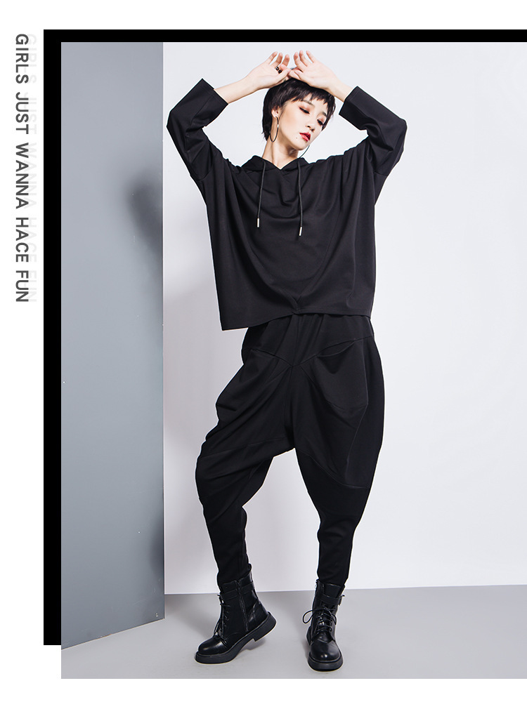 Wide-leg Womens Pants With An Elastic Waist A Stylish Three-dimensional Design