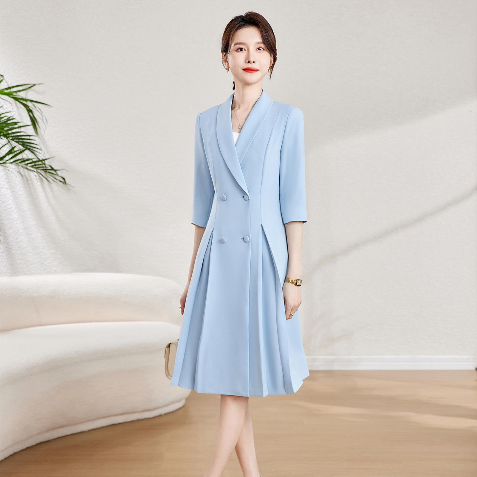 Elegant Slim-fit Summer Skirt For A Sophisticated Suit Look