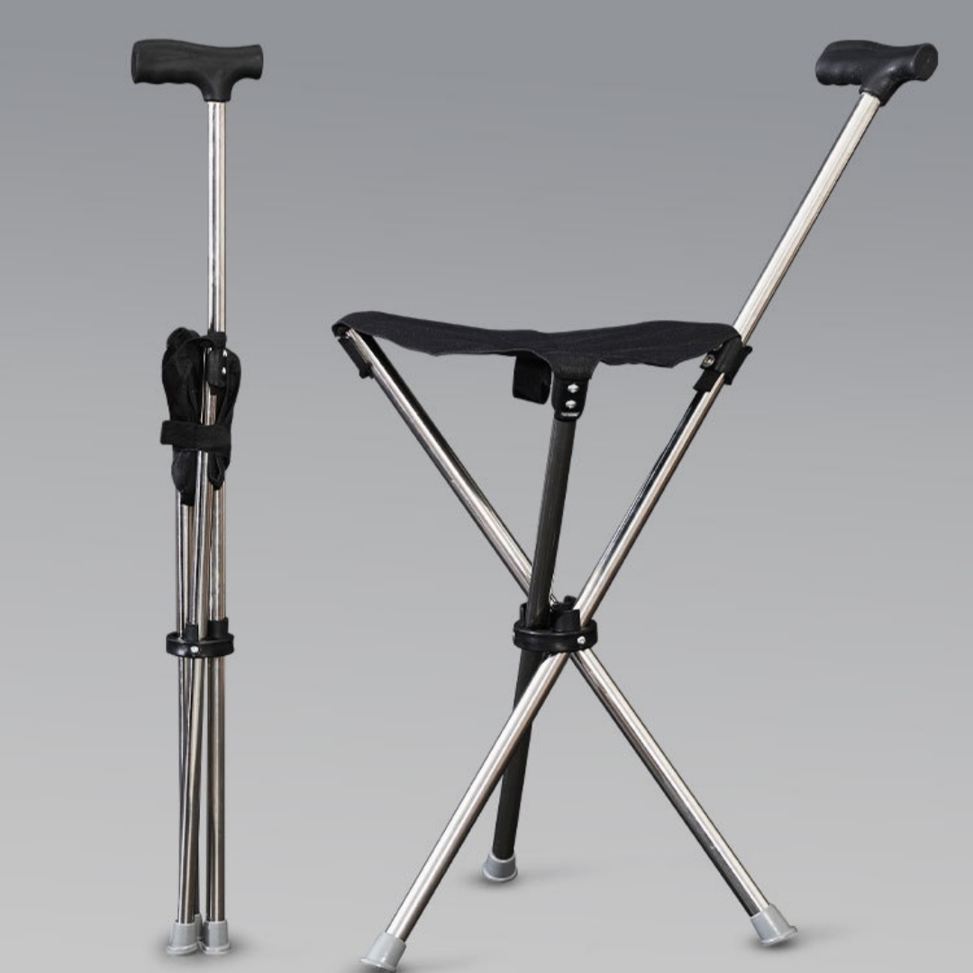 Lightweight Triangular Stool Foldable And Portable Suitable For Elderly Users