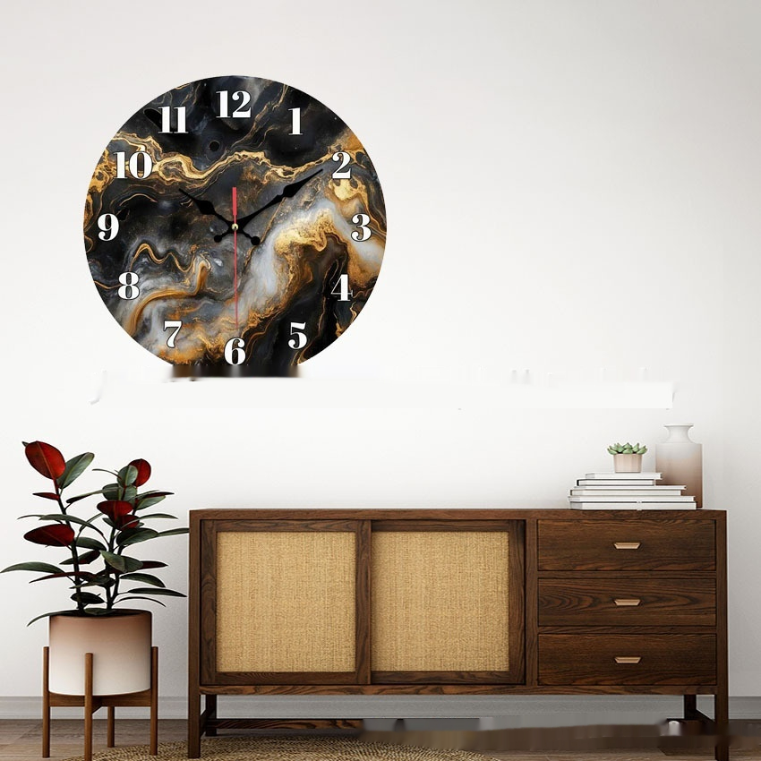 Cross-border Best-selling Acrylic Wall Clock Direct Supply