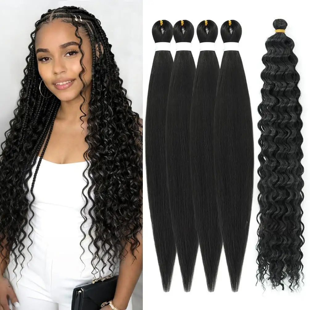 Bohemian Braided Hair Braid Set