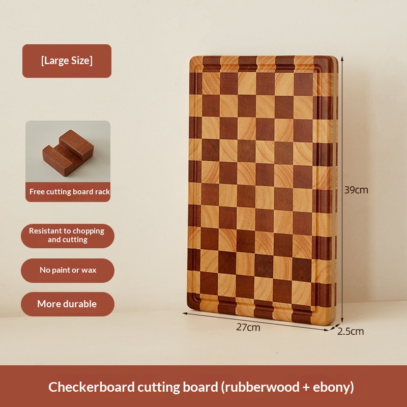 Checkered Cutting Board Household Chopping Board Prep Board Tray