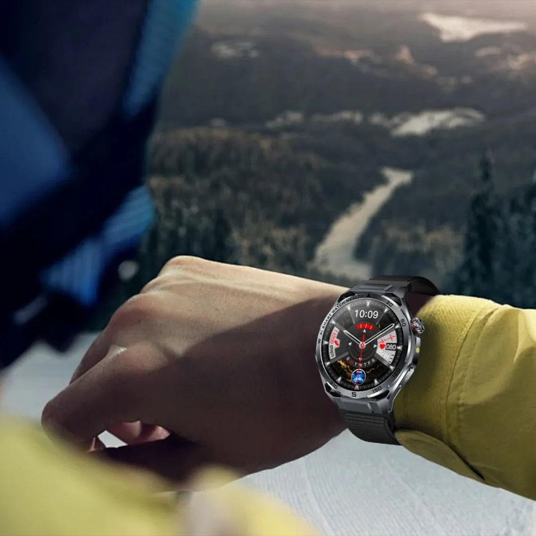 Smartwatch With Enhanced Fitness Tracking And Bluetooth