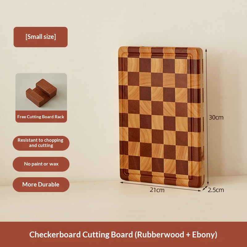 Checkered Cutting Board Household Chopping Board Prep Board Tray