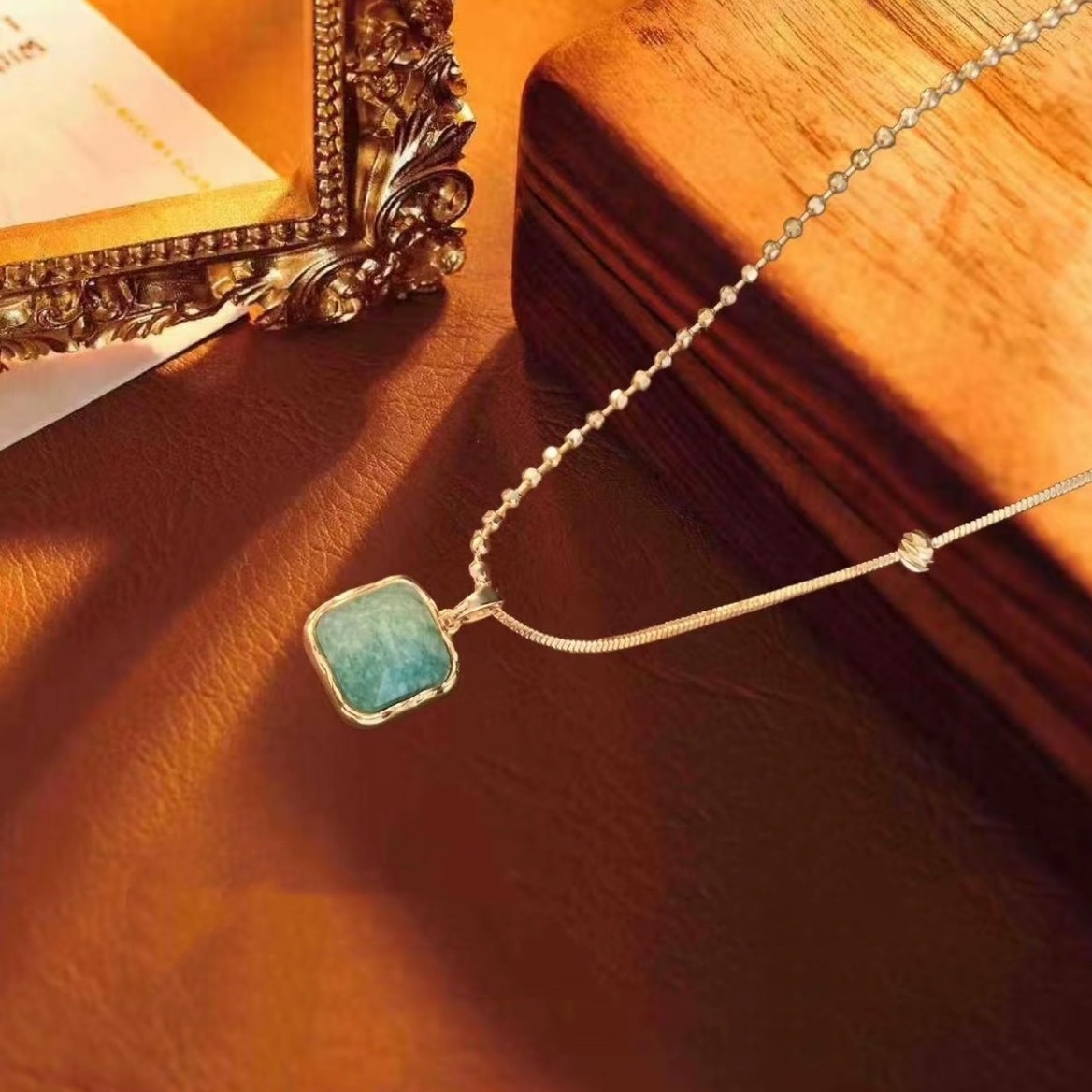 Ocean Breeze Osgas Necklace And Earrings