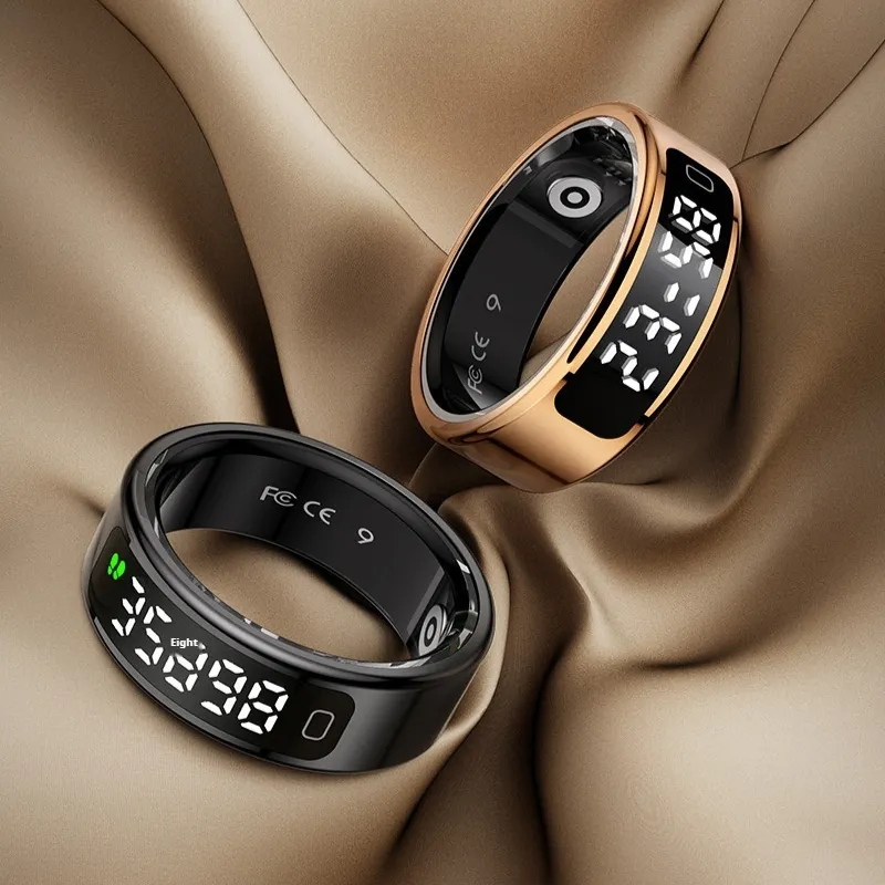 Health-monitoring Smart Ring With A Display
