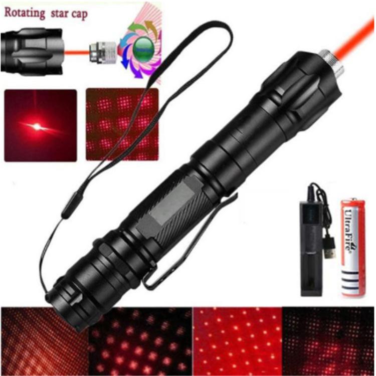 Laser Flashlight Blue-purple Single-point Starry Sky