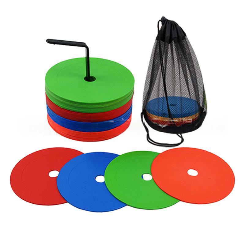 Flat Disc-shaped Soccer Training Aid 15 Cm In Diameter
