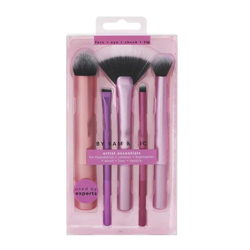 Real T Makeup Brush Set 5-Piece Brush (4)
