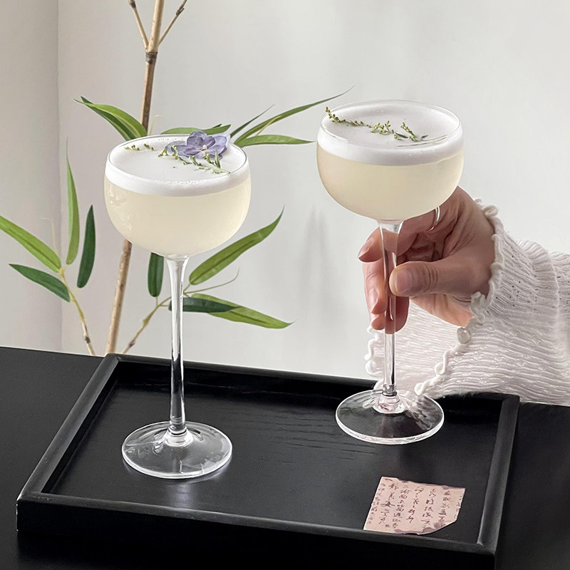 Crystal Tower High-stemmed Glass Cocktail Glass