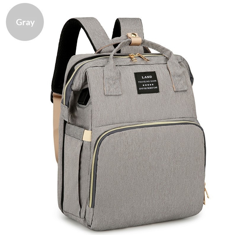 New-style Baby Backpack With A Premium Fashionable Vibe Gray