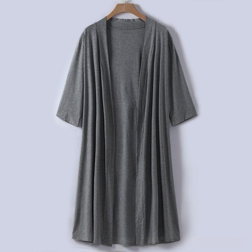 Women's European And American Style Nightgown Solid Color V-neck 6
