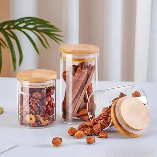 High-Borosilicate Glass Seasoning Jar Set With Bamboo Lid And Spoon 1e853e0b 80af 4b39 9613 06a797ce5df9 Water Trans