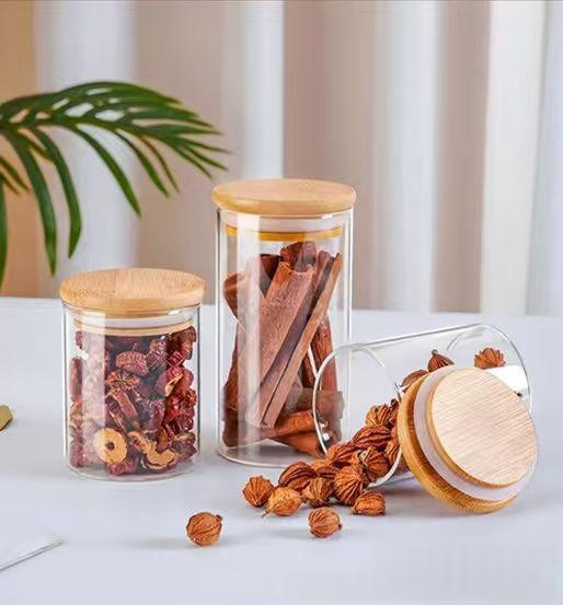 High-Borosilicate Glass Seasoning Jar Set With Bamboo Lid And Spoon 92d1af1d 3502 4fe6 Ad2e 762793c68029 Water Trans