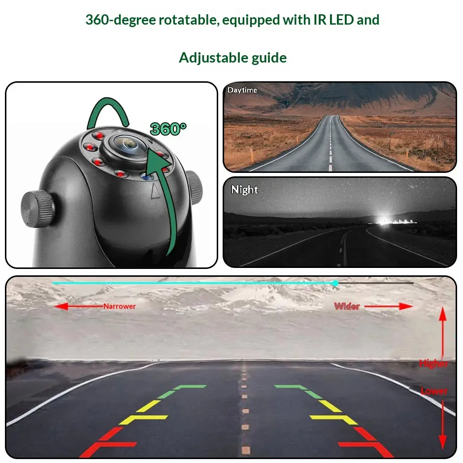 WiFi Infrared Night Vision Wireless Rear-view Camera