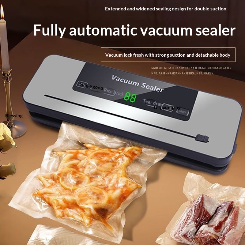 Máquina selladora al vacío para alimentos