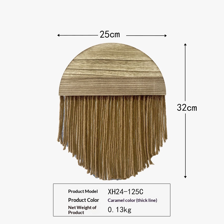 Cotton Tassel Wall Tapestry, picture 4 of 7
