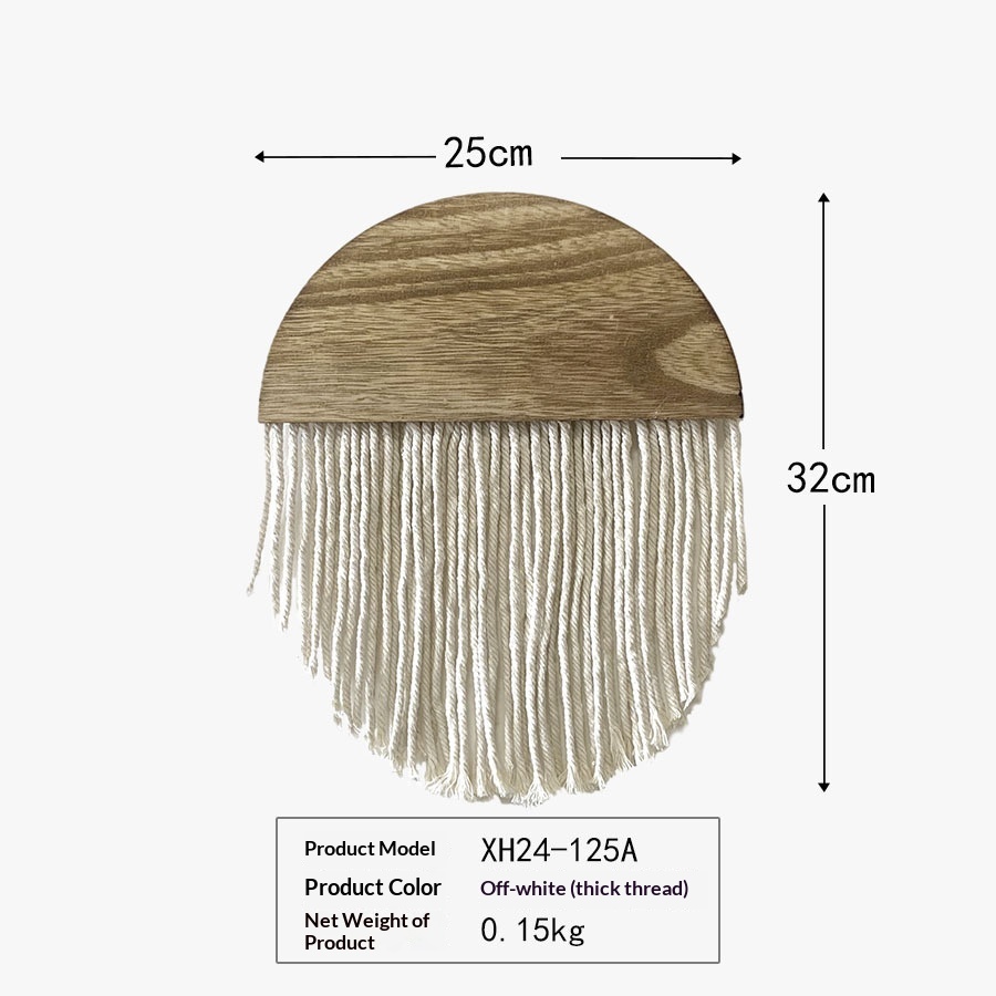 Cotton Tassel Wall Tapestry, picture 2 of 7