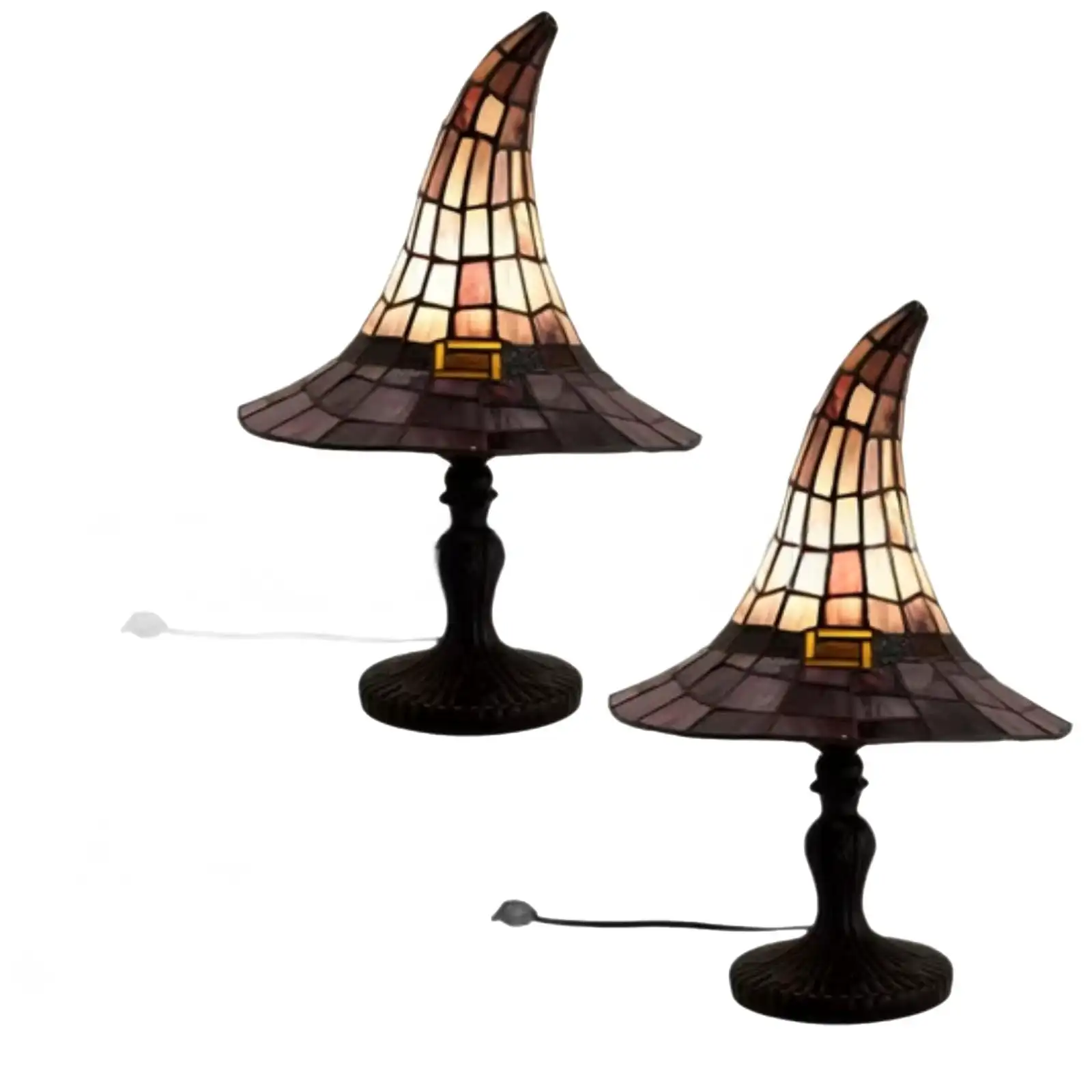 Witch Hat Lamps Creative Home Gothic Night Light Gift Witch Hat Light Ornament Halloween Home Ornament Decoration