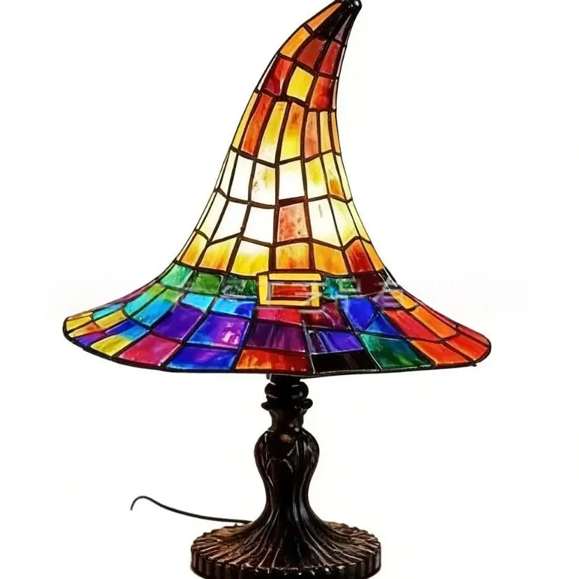 Gothic Witch Hat Table Lamp — detail 4