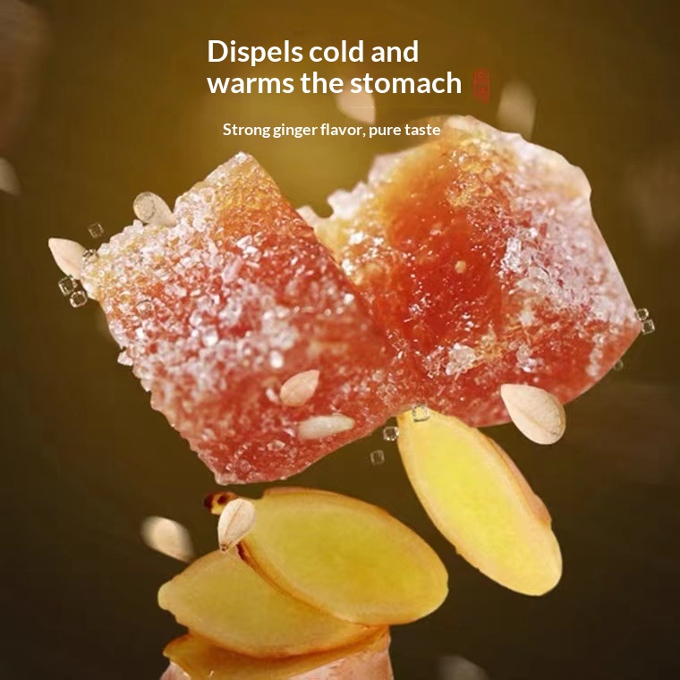 Handmade Original Flavor Red Ginger Juice Soft Candy For Cold Constitutions — foto 4