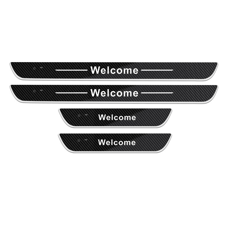 Car Threshold Lamp Pedal Welcome Guests 5