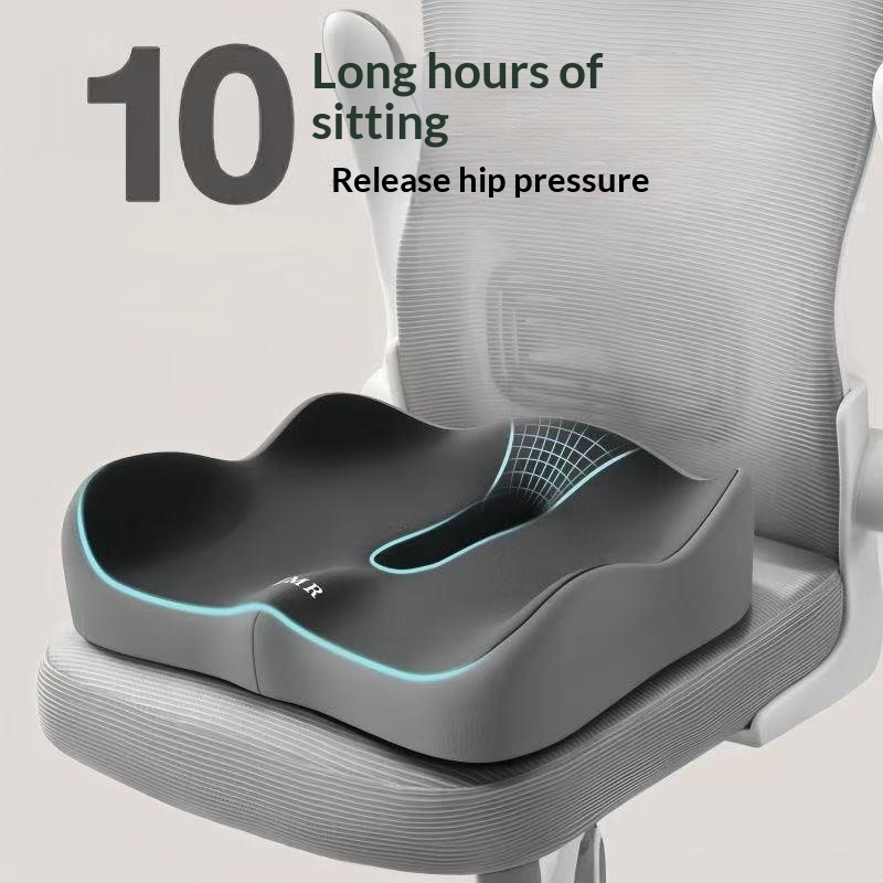 Car Seat Cushion Butt Pad Office Long-sitting Essential Chair Memory Foam Seat Pad