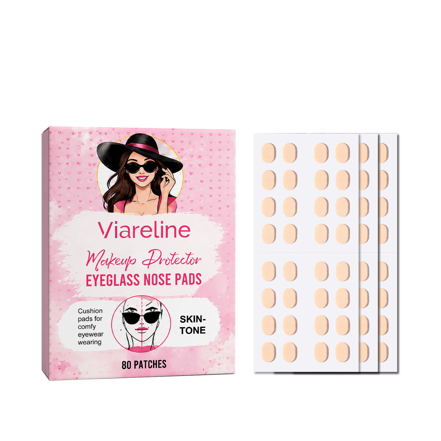 Anti-makeup Glasses Nose Pad